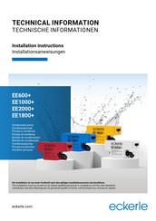 Eckerle EE2000+ Technische Handleiding