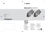 Bosch AdvancedShear 18V-10 Oorspronkelijke Gebruiksaanwijzing