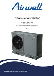 Airwell WELLEA HT BDHW-160R-04T35 Installatiehandleiding