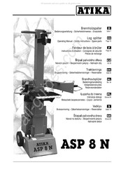 ATIKA ASP 8 N Bedieningshandleiding