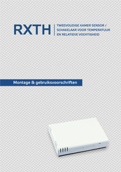 Sentera Controls RXTH Montage- En Gebruikshandleiding