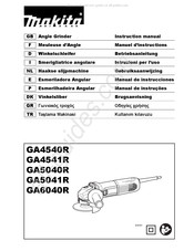 Makita GA4540R Gebruiksaanwijzing