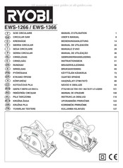 Ryobi EWS-1366 Gebruikershandleiding