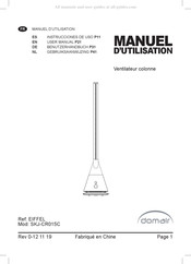 Domair EIFFEL Gebruiksaanwijzing