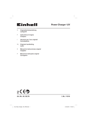 EINHELL Power Charger 12V Originele Handleiding