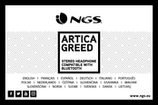 NGS ARTICA GREED Gebruikershandleiding