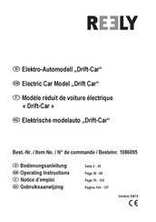 Reely Drift-Car Gebruiksaanwijzing