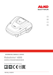 AL-KO Robolinho 4000 Handleiding