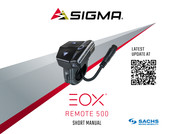 Sigma EOX REMOTE 500 Handleiding