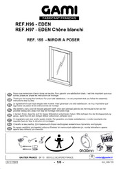 Gautier Gami EDEN H96 Montage-Instructies