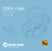 Maxi-Cosi CitiFix i-Size Snelstartgids