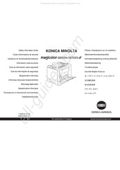 Konica Minolta magicolor 5650 EN Handleiding