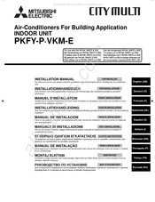 Mitsubishi Electric CITY MULTI PKFY-P63 VKM-E Installatiehandleiding