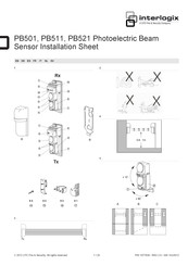 UTC Fire & Security Interlogix PB511 Installatiehandleiding