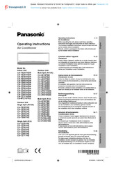 Panasonic CU-2RE18SBE Handleiding