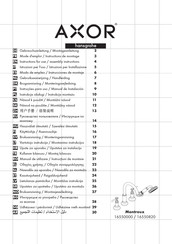 Hansgrohe Axor Montreux 16550000 Gebruiksaanwijzing