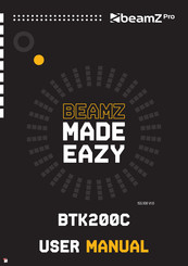 Beamz Pro BTK200C Gebruikershandleiding