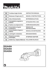 Makita DGA404 Gebruiksaanwijzing