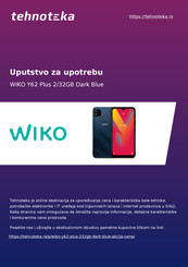 Wiko Y62 Plus 2/32GB Dark Blue Gebruikershandleiding