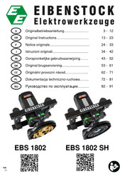 EIBENSTOCK EBS 1802 Oorspronkelijke Gebruiksaanwijzing