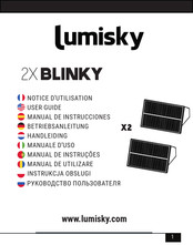 Lumisky 2X BLINKY Handleiding