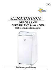 Suntec Wellness Klimatronic Office 2.8 kW Supersilent A+ A++ Eco Gebruiksaanwijzing