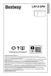 Bestway LAY-Z-SPA Handleiding