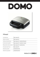 Linea 2000 Domo Big croque XL DO9195C Handleiding