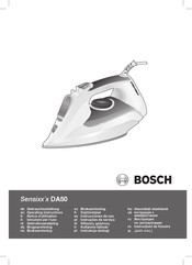 Bosch Sensixx'x DA50 Gebruiksaanwijzing