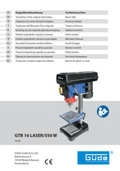 Gude 55205 Vertaling Van De Originele Gebruiksaanwijzing