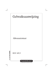 Kuppersbusch IGV 449.3 Gebruiksaanwijzing