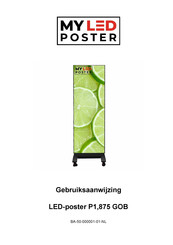 Kernlochbohrer MY LED POSTER P1.875 GOB Gebruiksaanwijzing