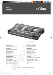 SOLAC TC5301 Gebruiksaanwijzing