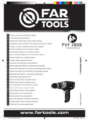 Far Tools PVF 280B Vertaling Van De Originele Handleiding