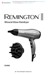 Remington Mineral Glow D5408 Handleiding