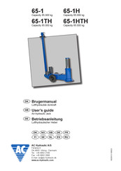 AC Hydraulic 65-1H Handleiding