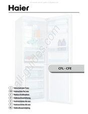 Haier CFE Series Gebruiksaanwijzing