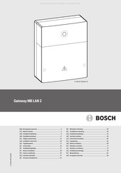 Bosch MB LAN 2 Installatiehandleiding