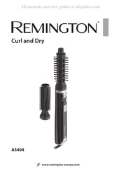 Remington Curl and Dry AS404 Handleiding