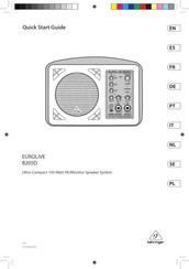 Behringer EUROLIVE B205D Snelstartgids