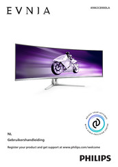 Philips Evnia 49M2C8900LA Gebruikershandleiding