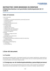 schmersal AZ-17-11ZK-ST Instructies