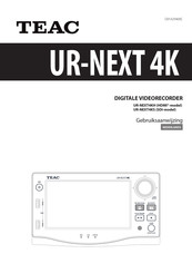 Teac UR-NEXT4KH Gebruiksaanwijzing