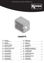 Kampa Cuboid PTC Gebruiksaanwijzing