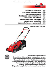 Grizzly ARM 4038 Lion-Set Vertaling Van De Originele Gebruiksaanwijzing