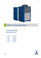 Beko DRYPOINT RA III 1080 WC Installatie- En Bedieningshandleiding