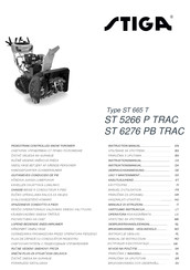 Stiga ST 6276 PB TRAC Gebruikershandleiding