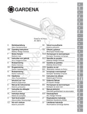 Gardena EasyCut 42 Accu Instructies Voor Gebruik