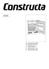 CONSTRUCTA CK64144 Gebruiksaanwijzing