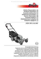 Grizzly ERM 1851 A Q-360 Vertaling Van De Originele Gebruiksaanwijzing